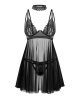 Seksowny komplet babydoll i stringi Donarella   M/L